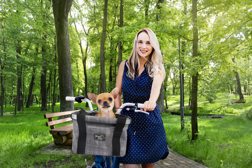 AFP Travel Dog - Easy-go Bicycle Pet Basket - Afbeelding 3