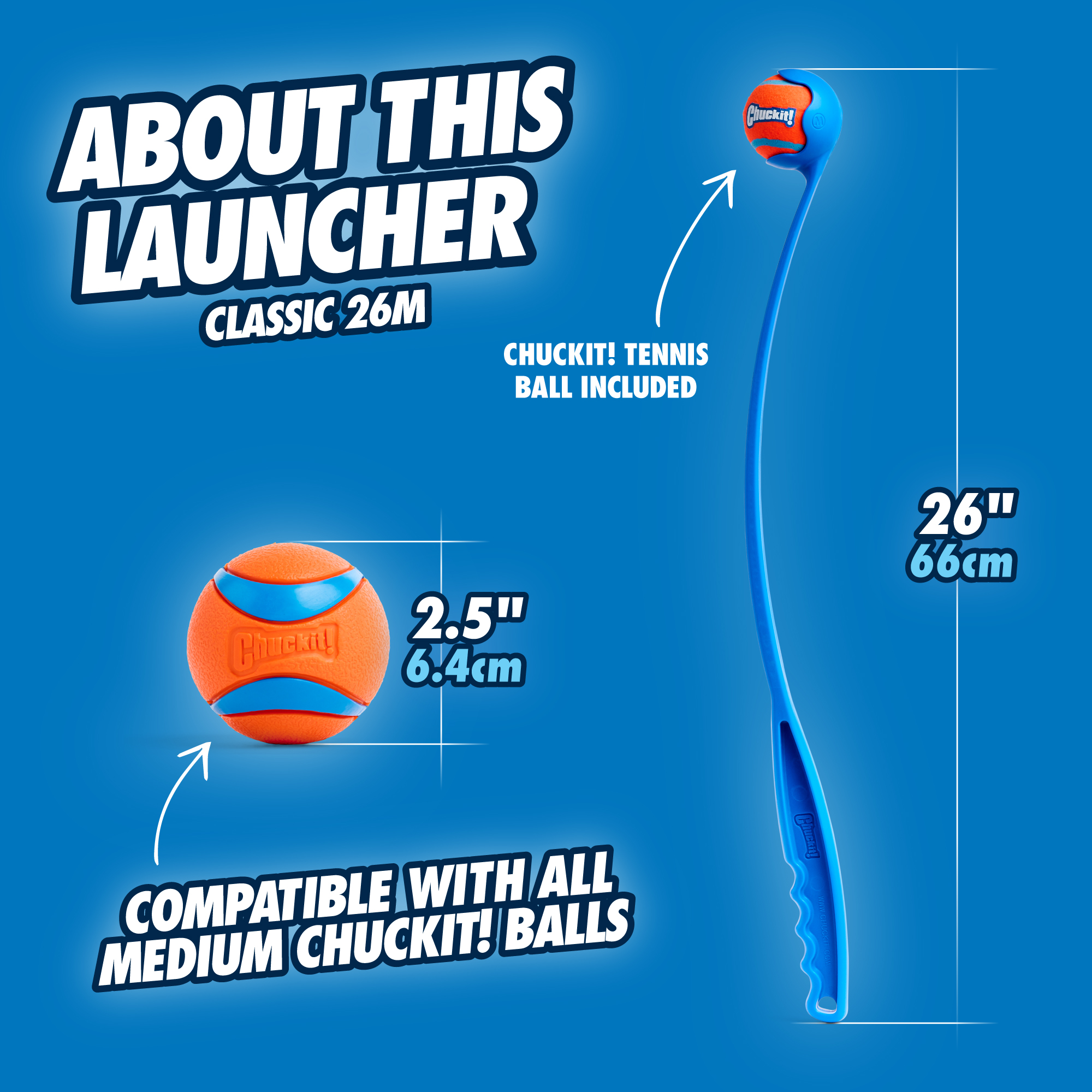 Chuckit! Sport Launcher L - 66 cm - Afbeelding 4