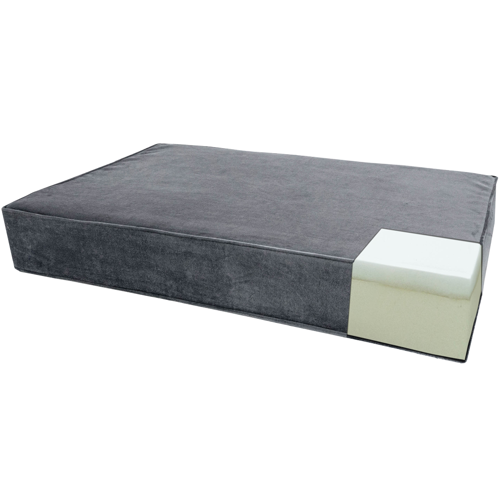 Madison Orthopedisch Kussen Velvet Groen S - Afbeelding 5