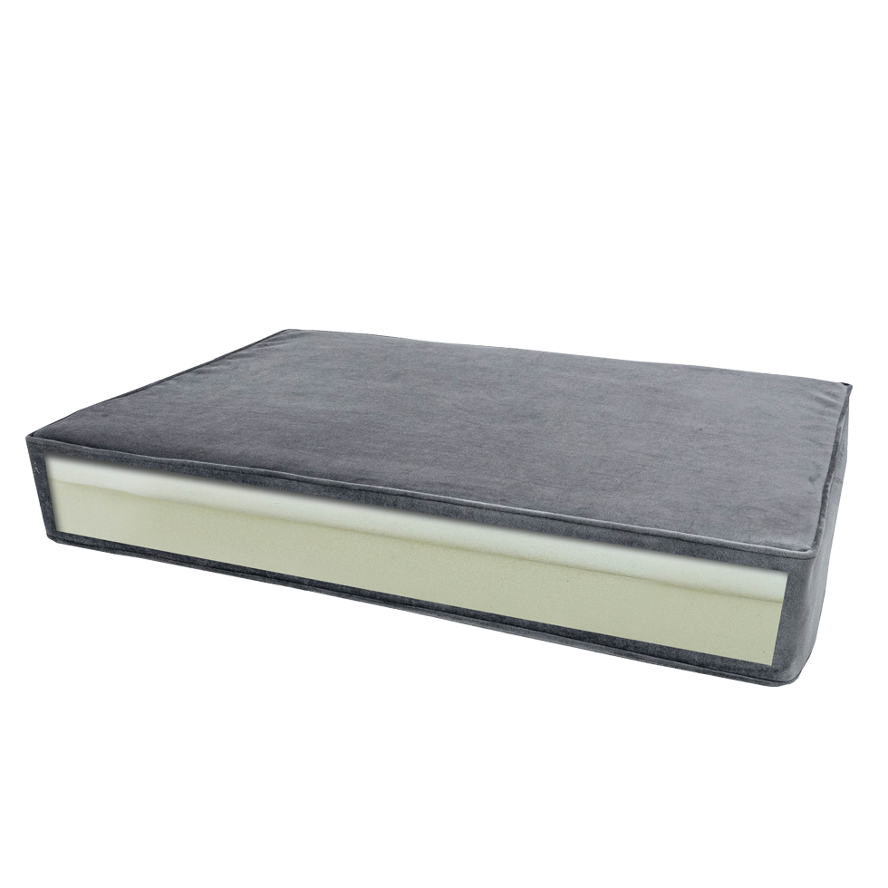 Madison Orthopedisch Kussen Velvet Groen S - Afbeelding 6