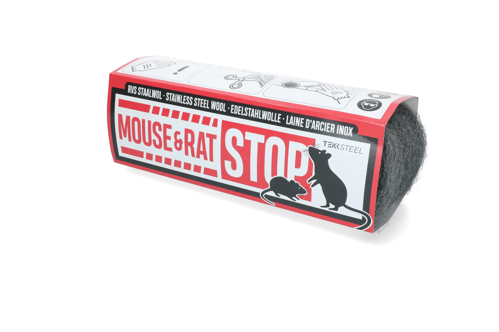 Mouse & Rat Stop RVS Staalwol 200 g
