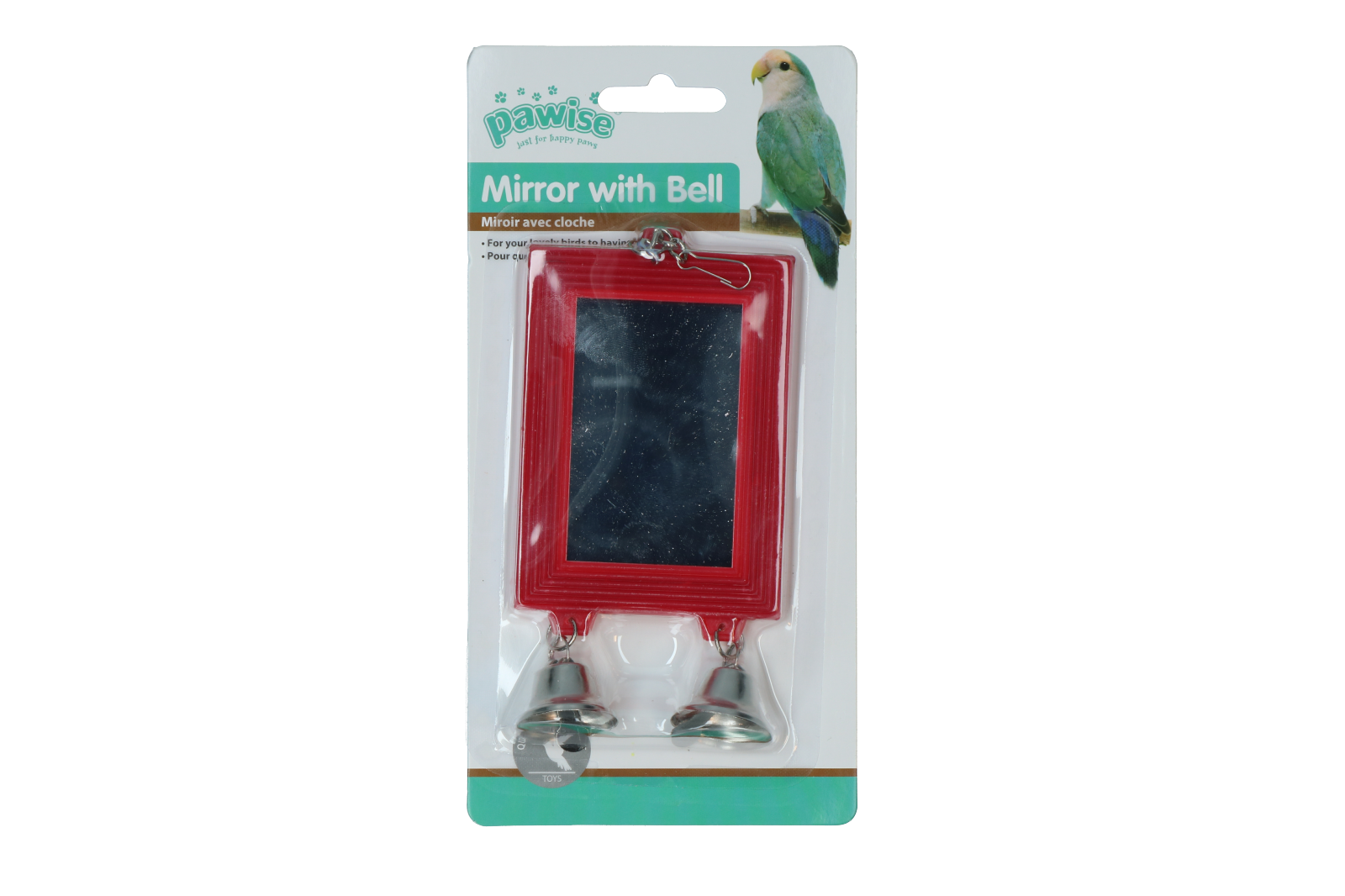 Pawise Mirror with bell - Afbeelding 3