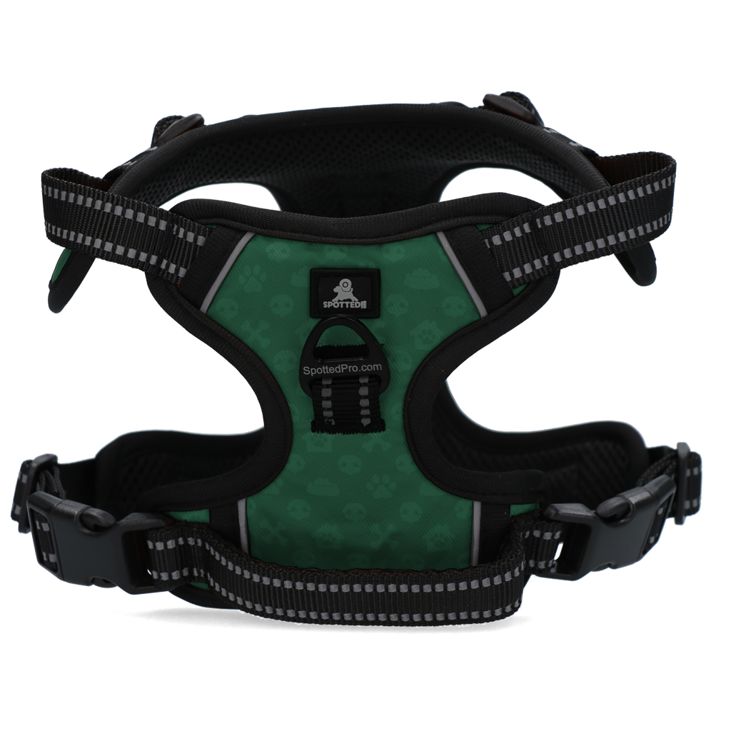 Spotted! Pro No Pull Harnas Groen XS - Afbeelding 3