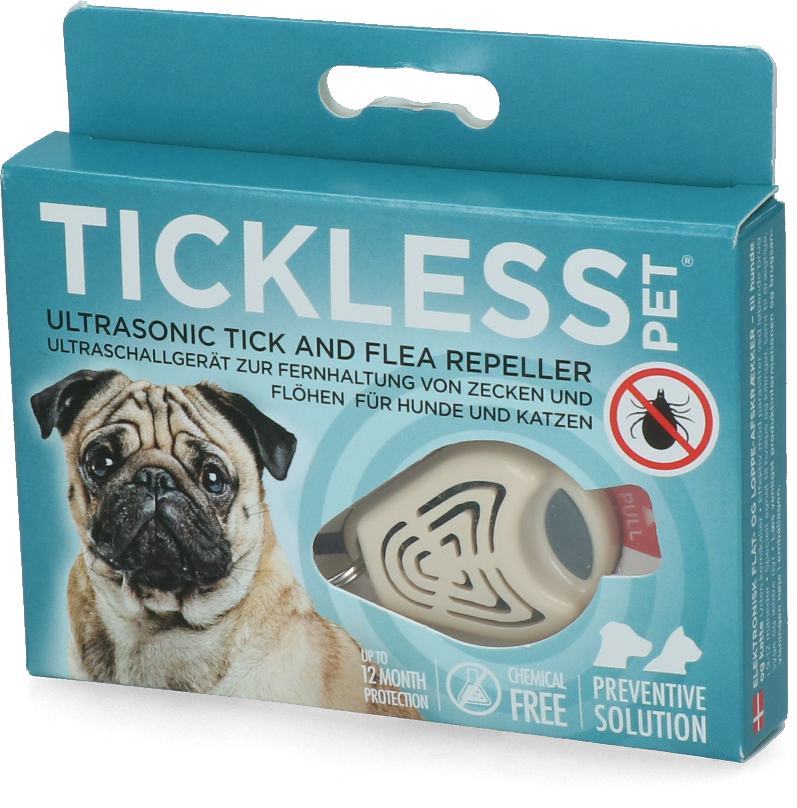 Tickless Pet minimaal 6 maanden bescherming Beige - Afbeelding 2