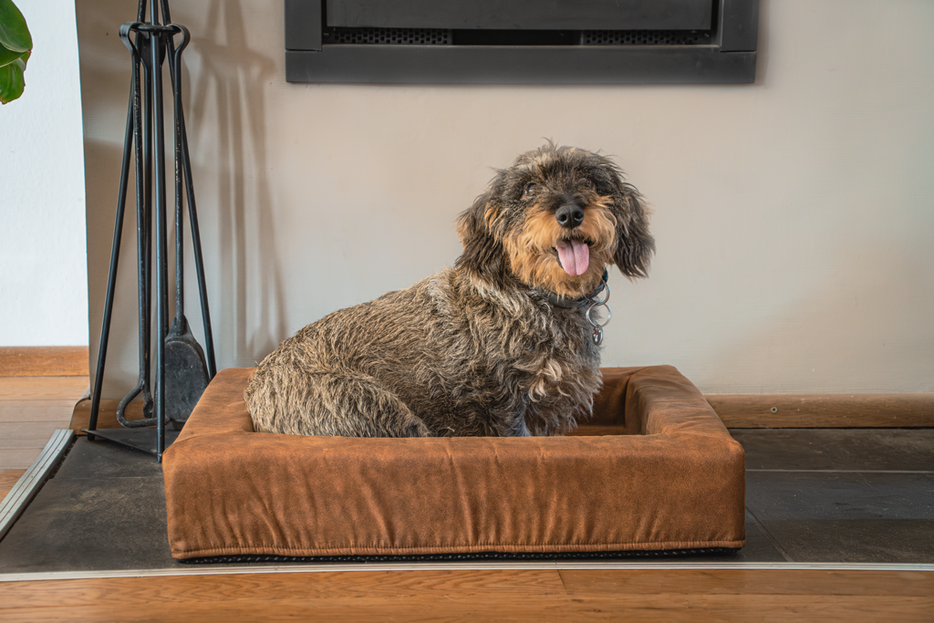 Let's Sleep Comfy Cushion Hondenmand L Cognac - Afbeelding 3