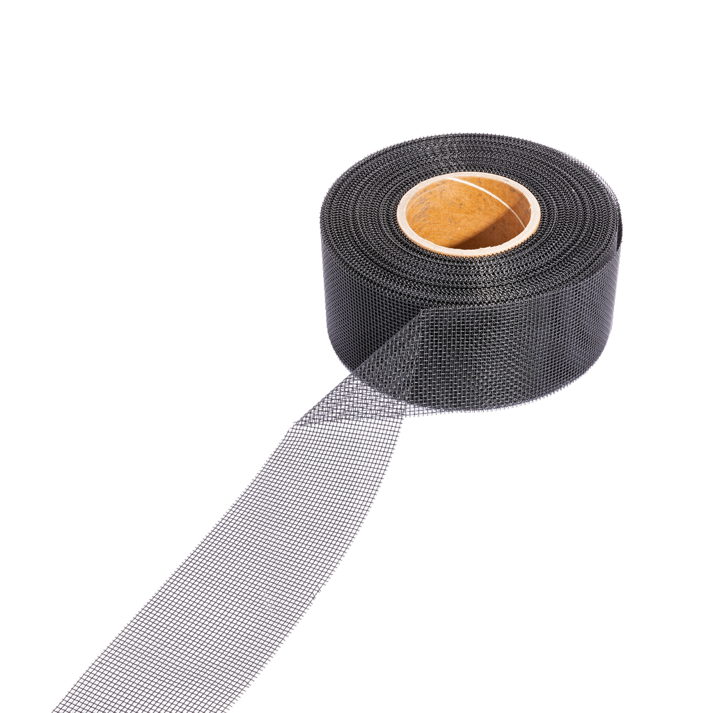 Ventilatieband RVS Zwart 30 m x 8 cm - Afbeelding 2