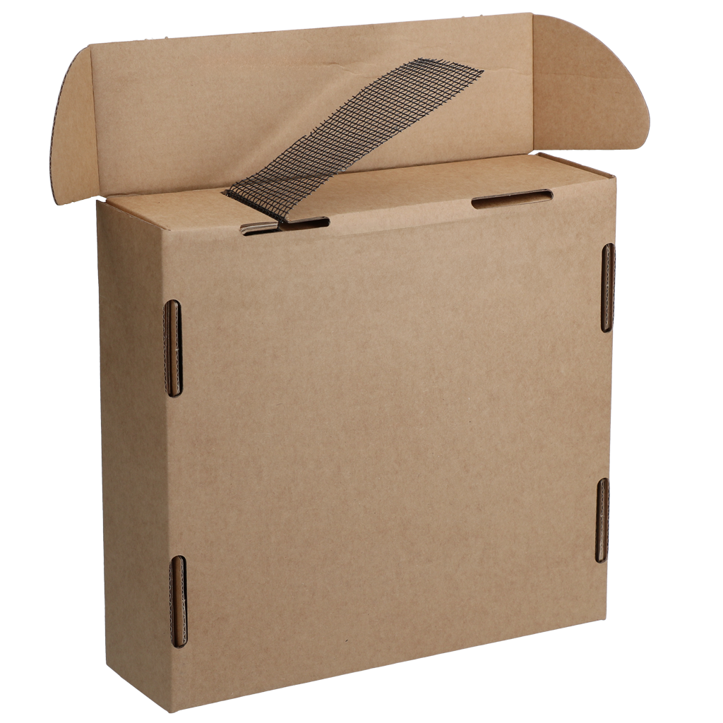 Ventilatieband RVS Zwart 30 m x 8 cm - Afbeelding 3
