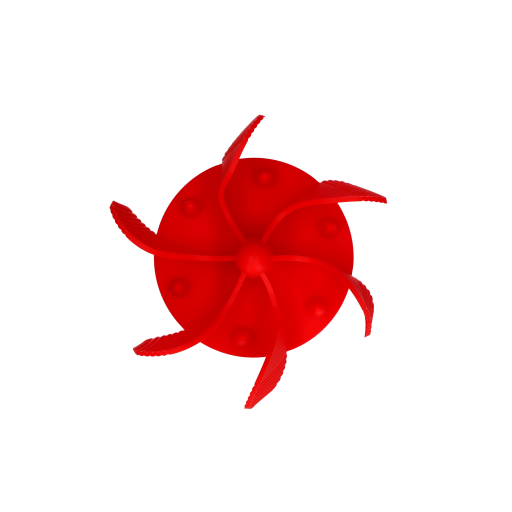 Eat Slow Live Longer Gobble Stopper Rood M - Afbeelding 3