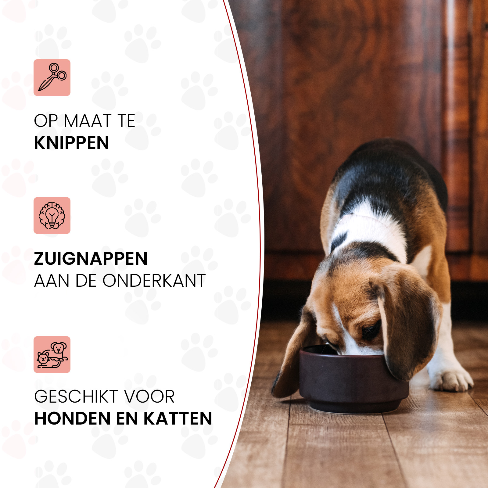 Eat Slow Live Longer Gobble Stopper Rood M - Afbeelding 6