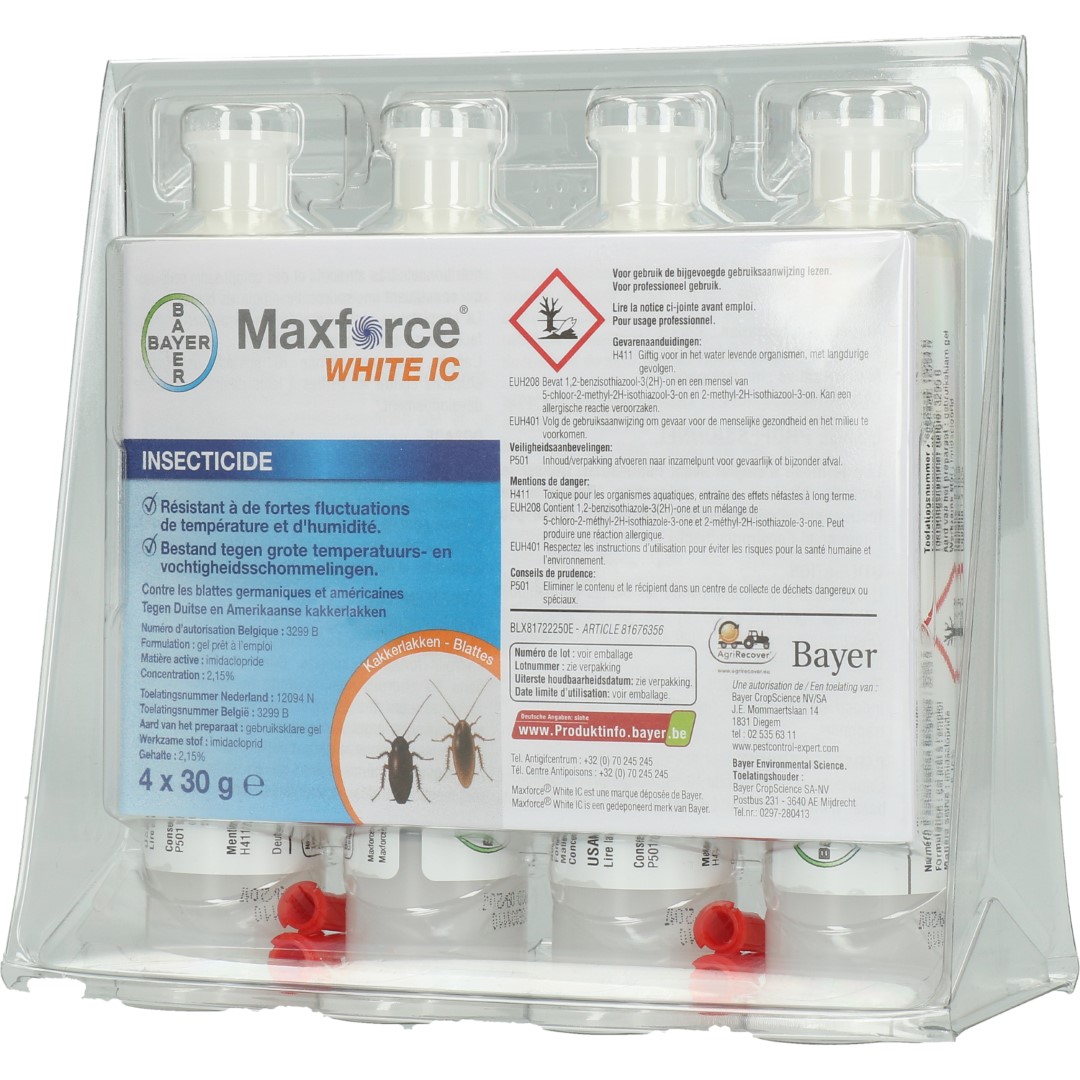 Maxforce White IC 4 x 30 g - Afbeelding 6