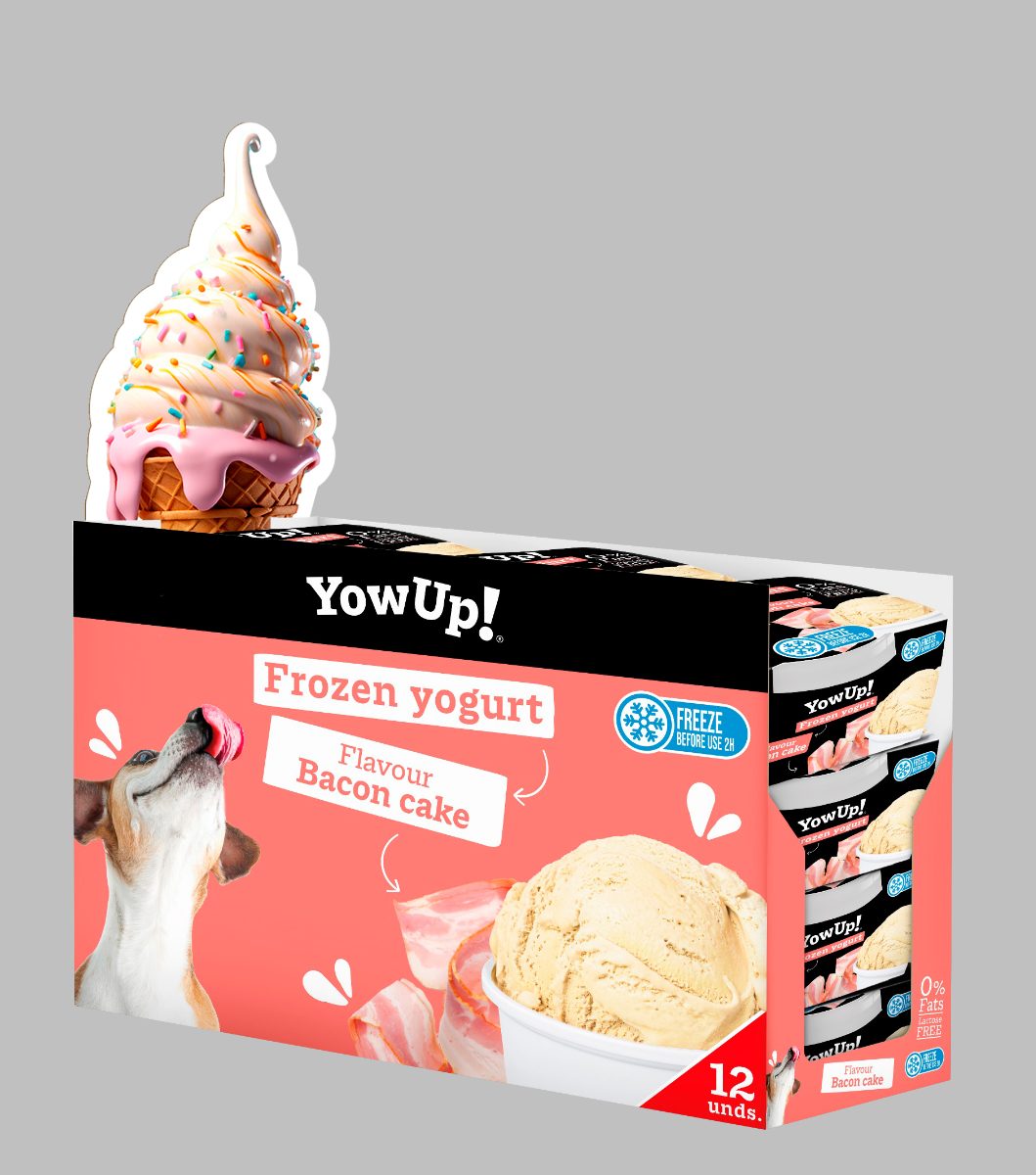 YowUp! Frozen Yoghurt Bacon Cake - Afbeelding 2