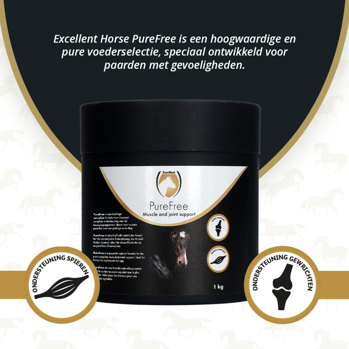 Excellent Horse PureFree 1 kg - Afbeelding 2