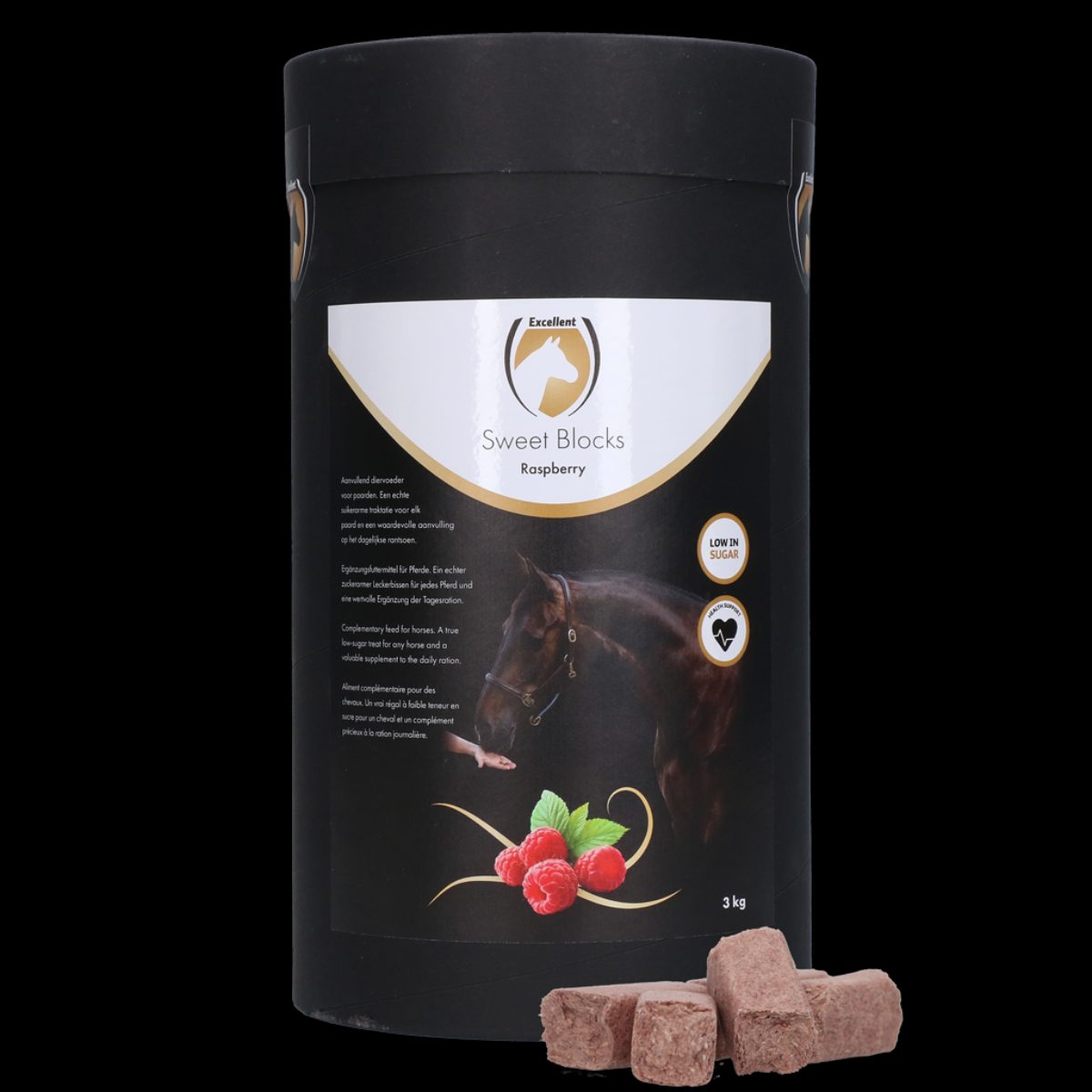 Excellent Horse Sweet Blocks Raspberry 3 kg