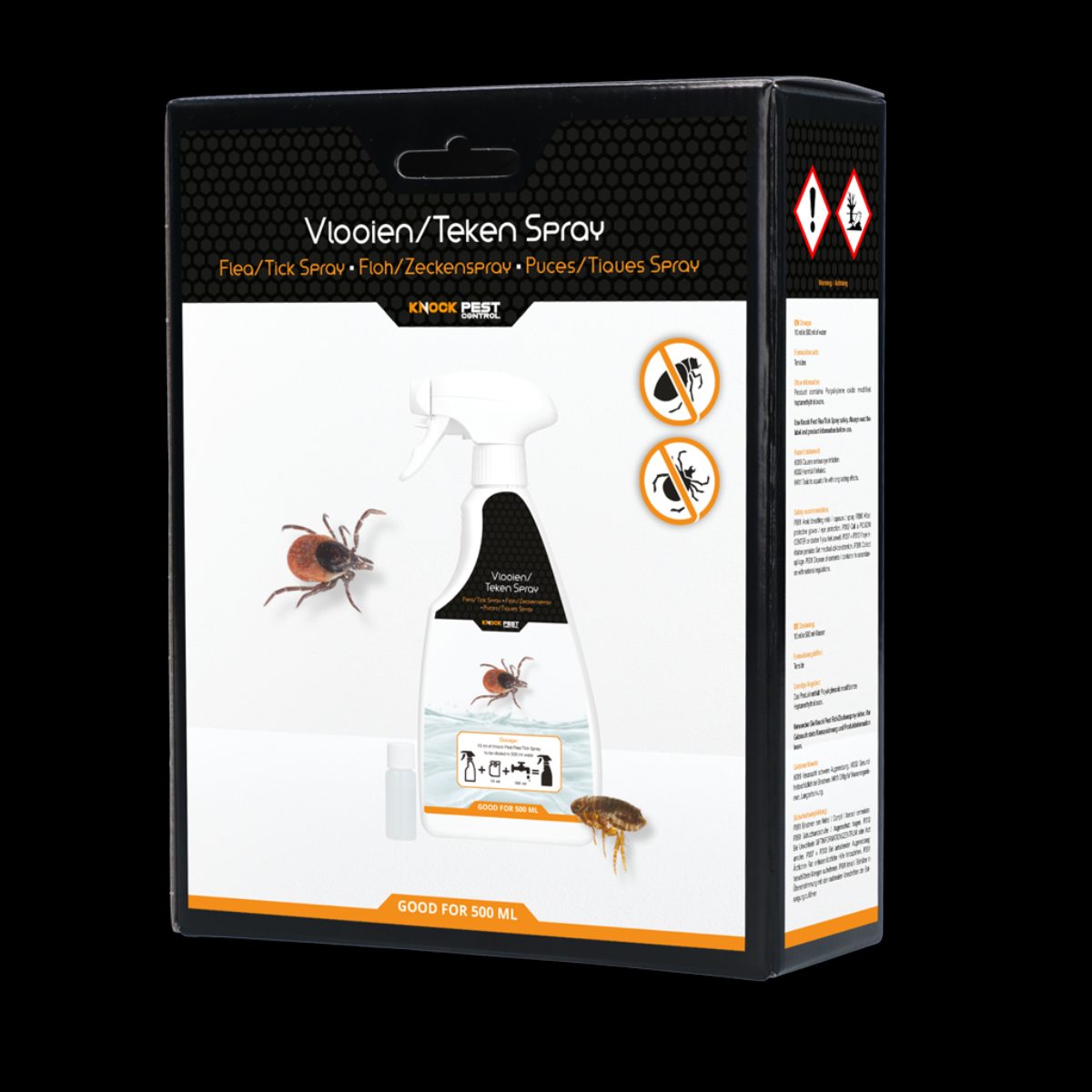 Knock Pest Vlooien/Teken Spray - Afbeelding 2
