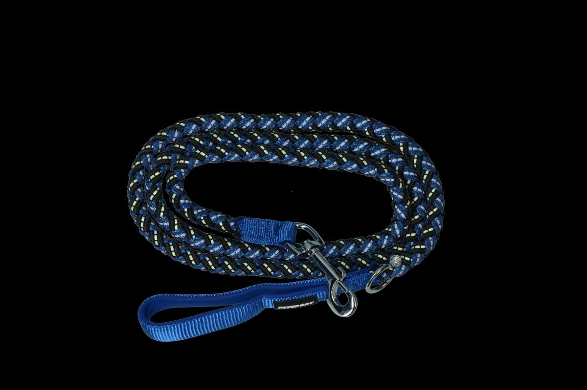 Petsport Triple Safe Leash Blauw 1,8 m - Afbeelding 3