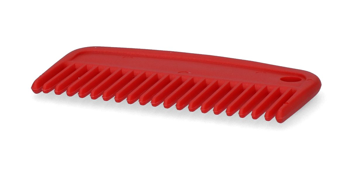 Manenkam 100 mm Rood - Afbeelding 2