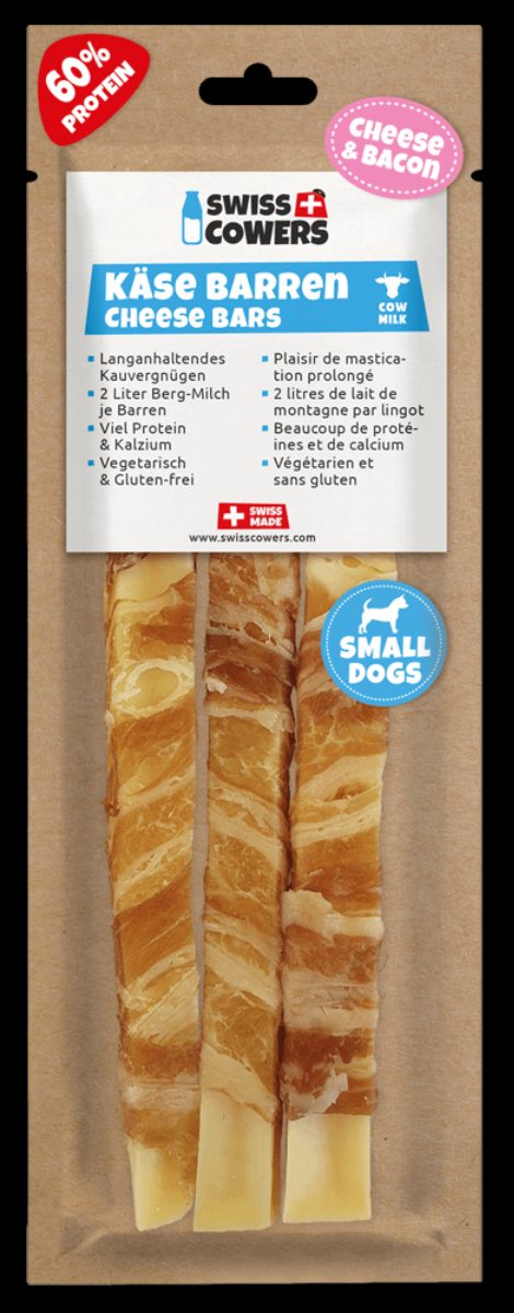 SwissCowers Cheese Bars Bacon S