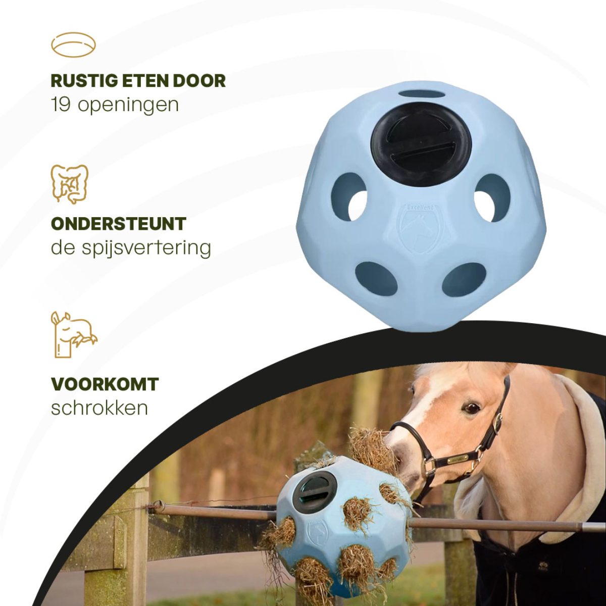 Excellent Horse Feed & Play Ball Blauw - Afbeelding 5