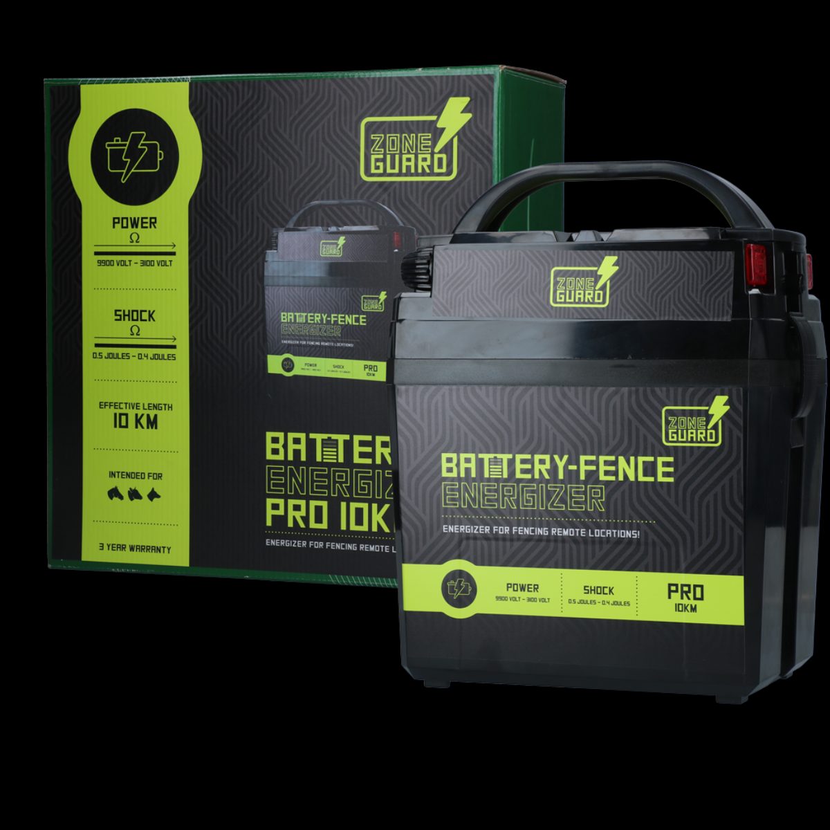 ZoneGuard Battery Energizer Pro 10 km