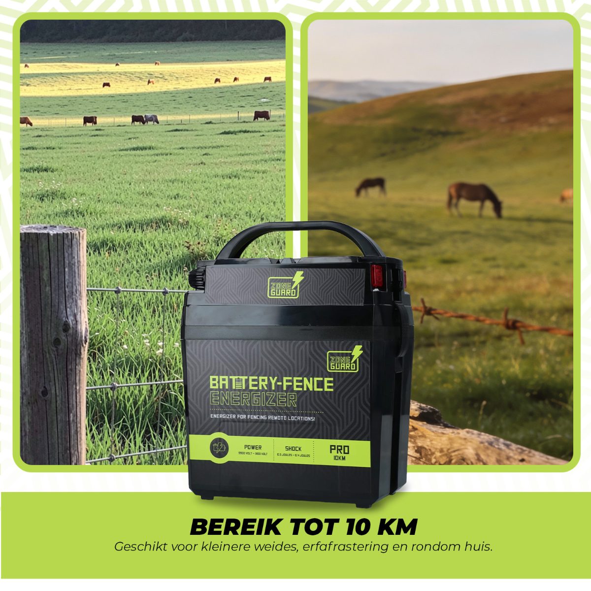ZoneGuard Battery Energizer Pro 10 km - Afbeelding 4