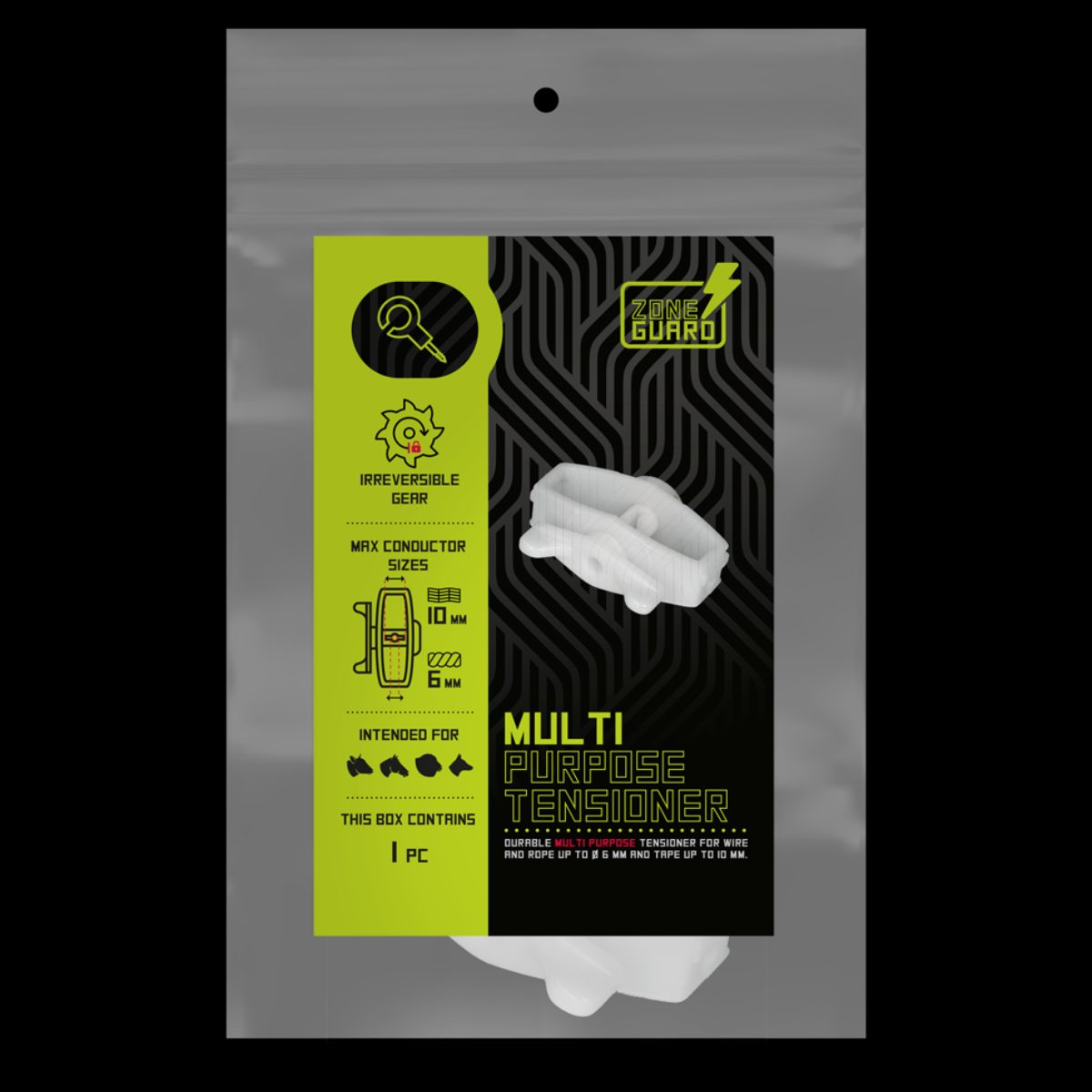 ZoneGuard multifunctionele draadspanner 6 mm, 10 mm - Afbeelding 2