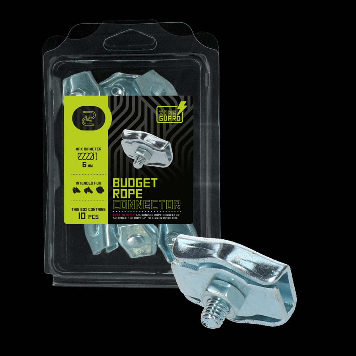 ZoneGuard Budget Koordverbinder 6 mm