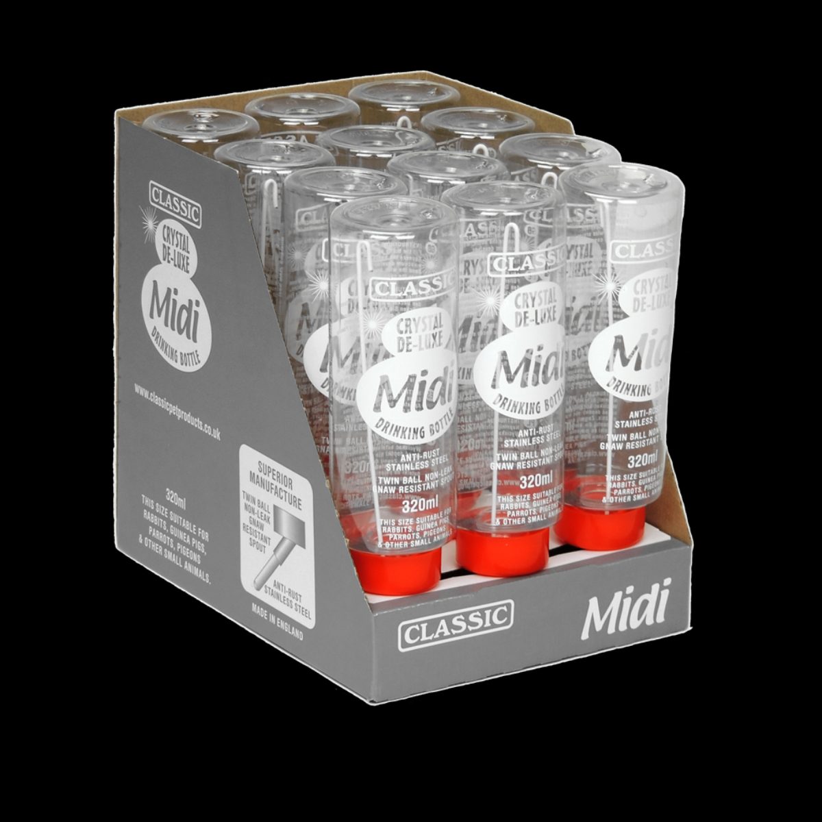 Classic Crystal Deluxe Drinkfles 320 ml - Afbeelding 3