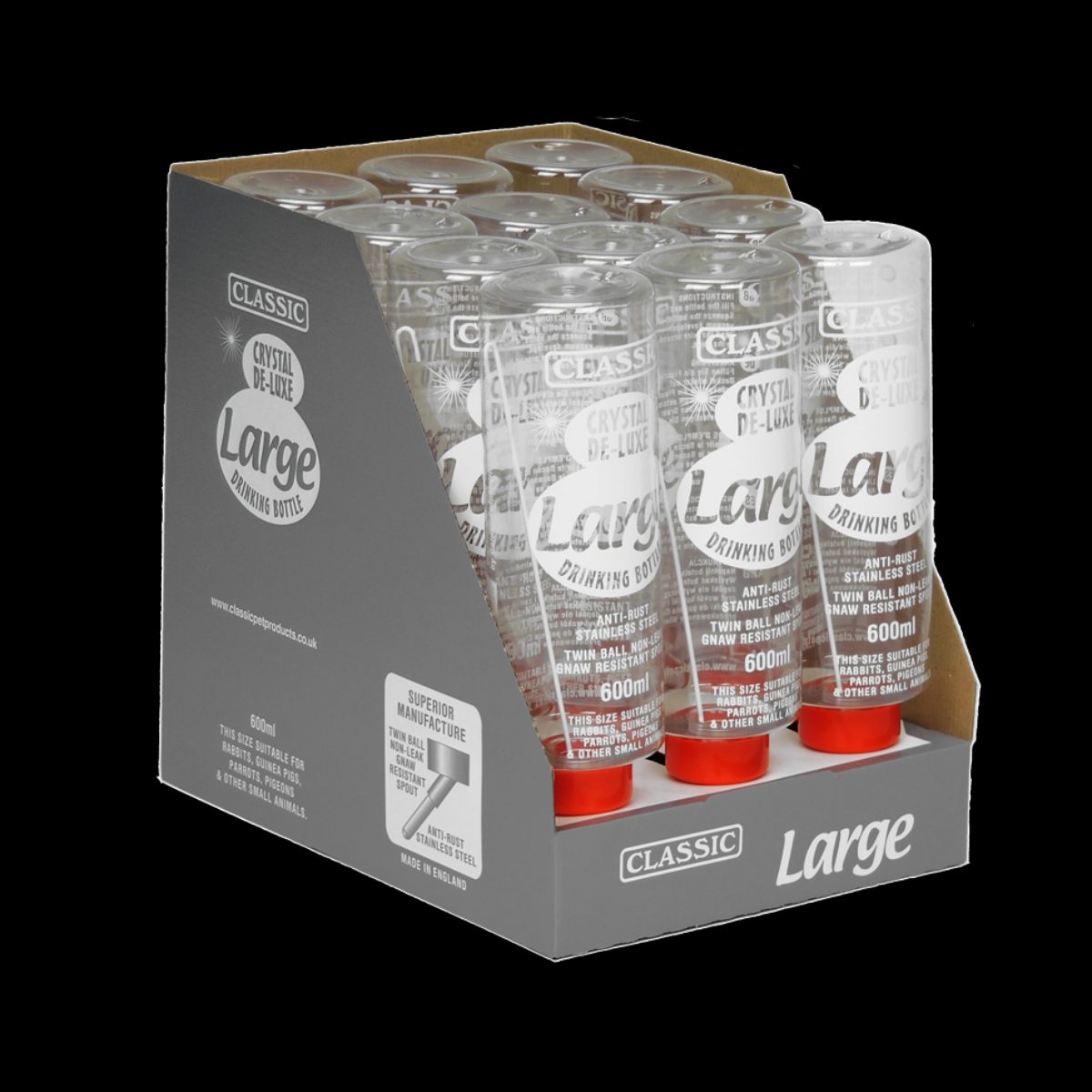 Classic Crystal Deluxe Drinkfles 600 ml - Afbeelding 3
