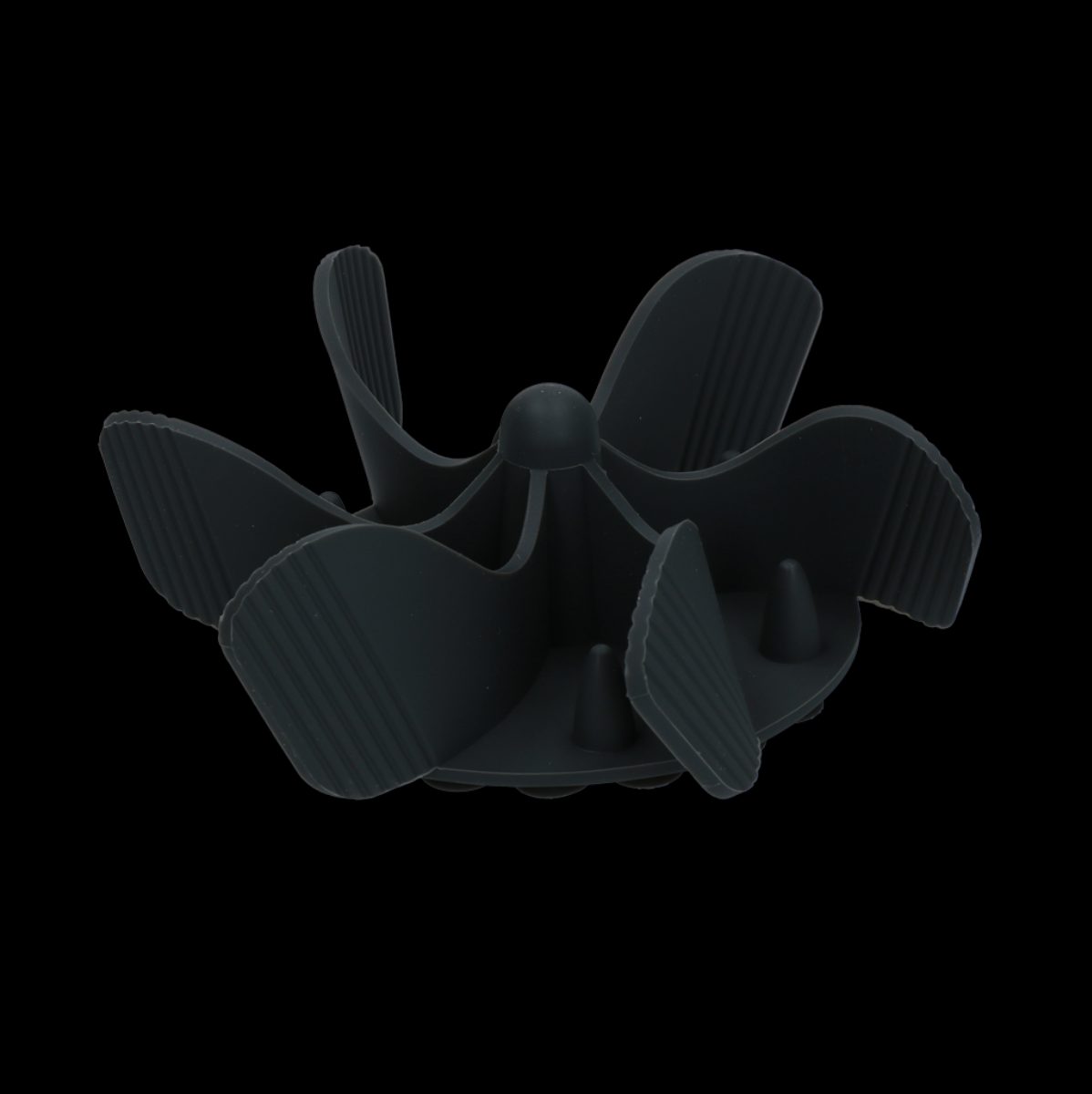 Eat Slow Live Longer Gobble Stopper Grijs M - Afbeelding 2
