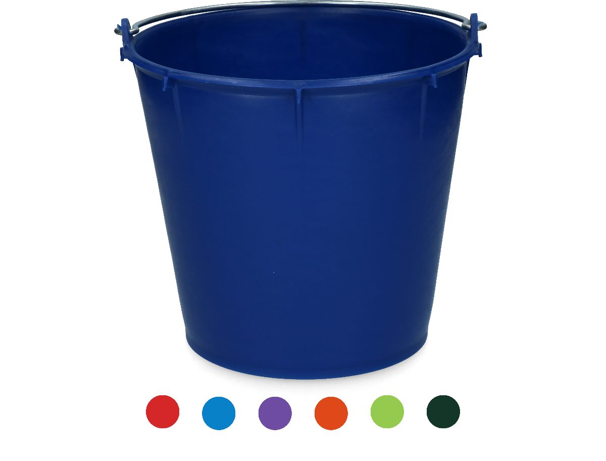 Emmer 7 l met beugel Donkerblauw - Afbeelding 2