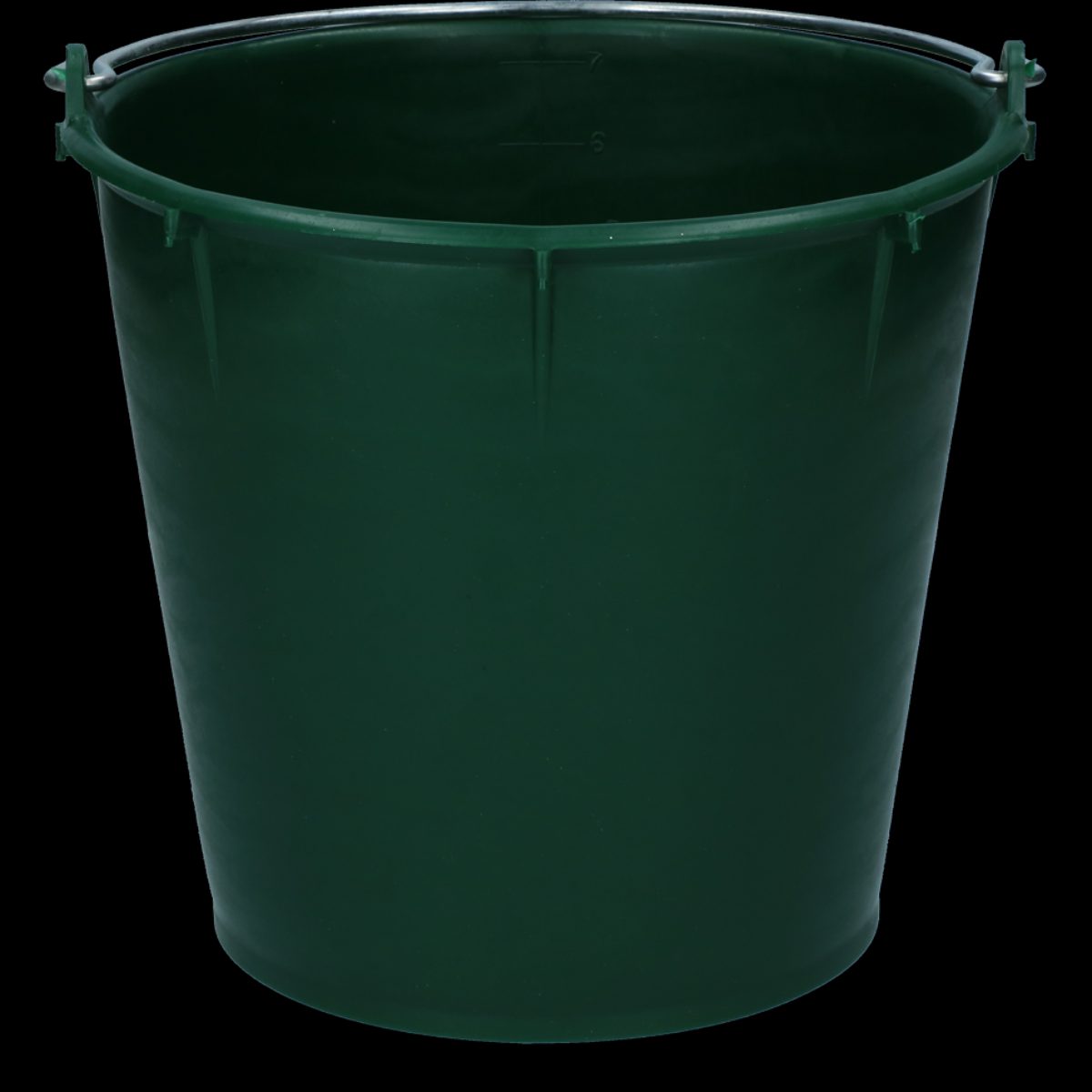 Emmer 7 l met beugel Groen
