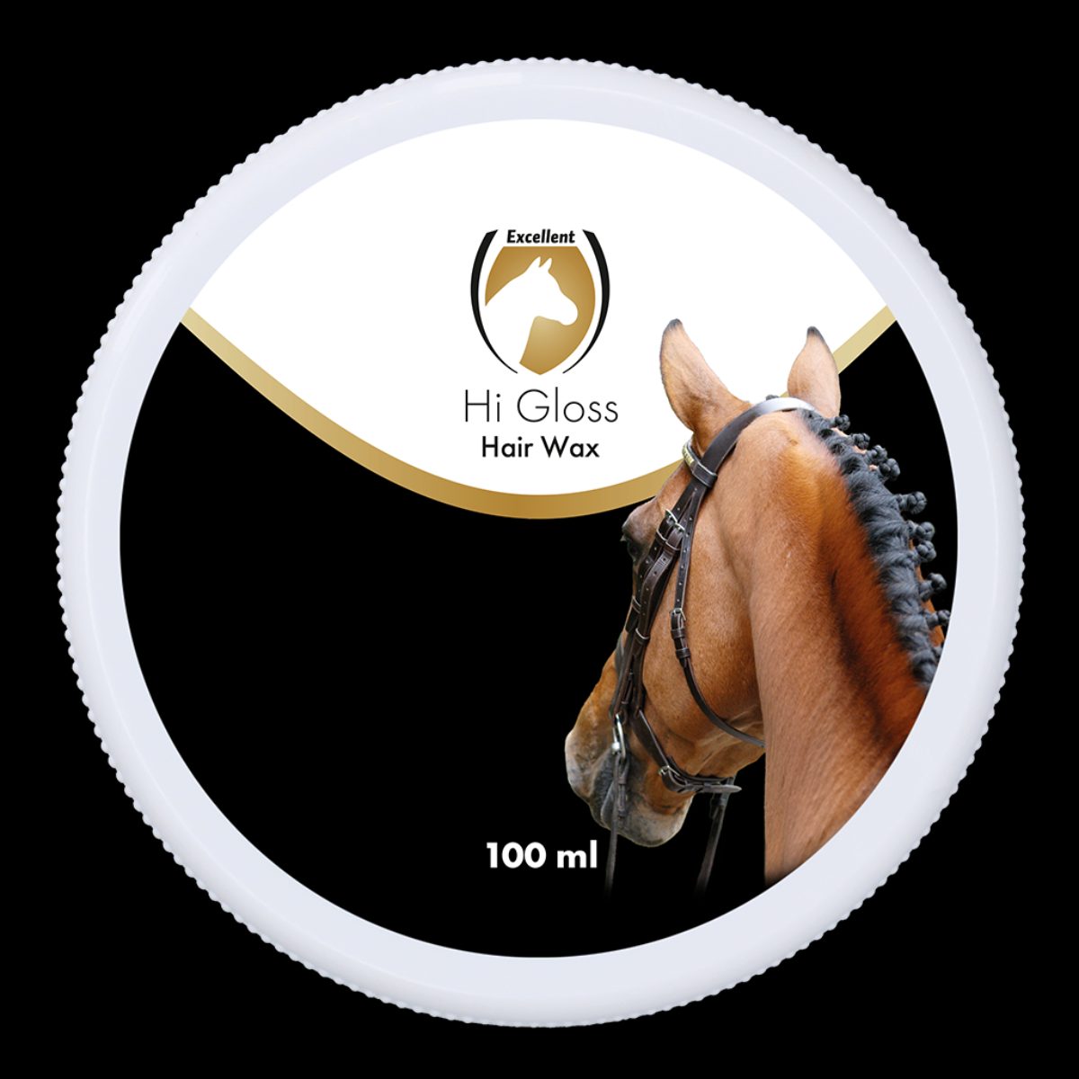 Excellent Horse Hi Gloss Hair Wax - Afbeelding 2