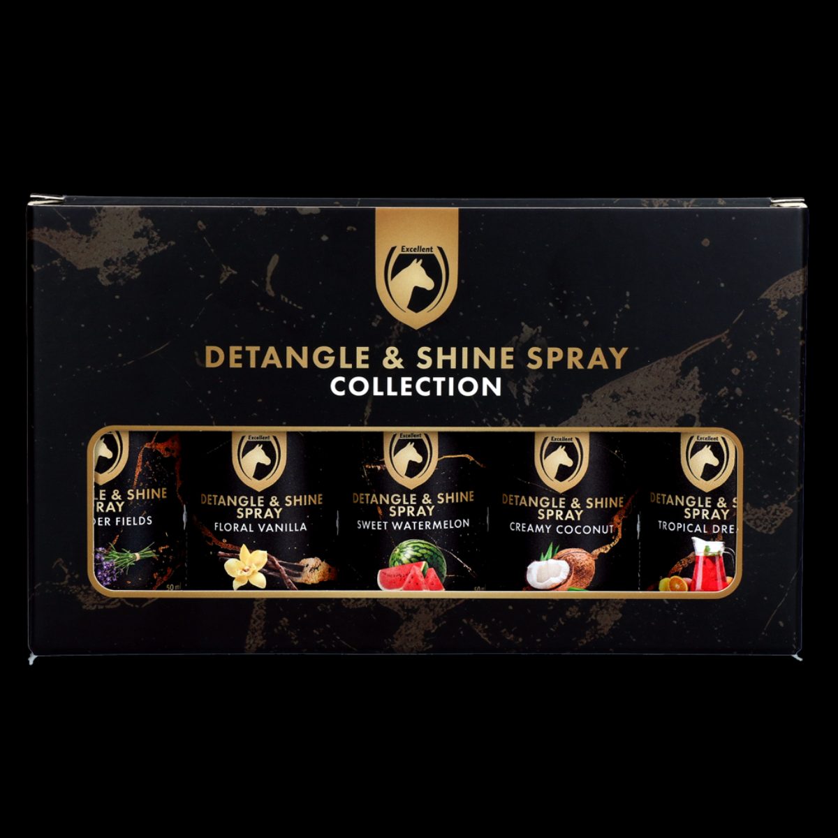 Detangle & Shine Spray Geschenkset 5 x 50 ML
