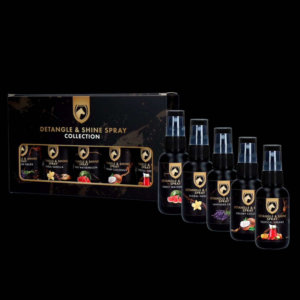 Detangle & Shine Spray Geschenkset 5 x 50 ML - Afbeelding 2