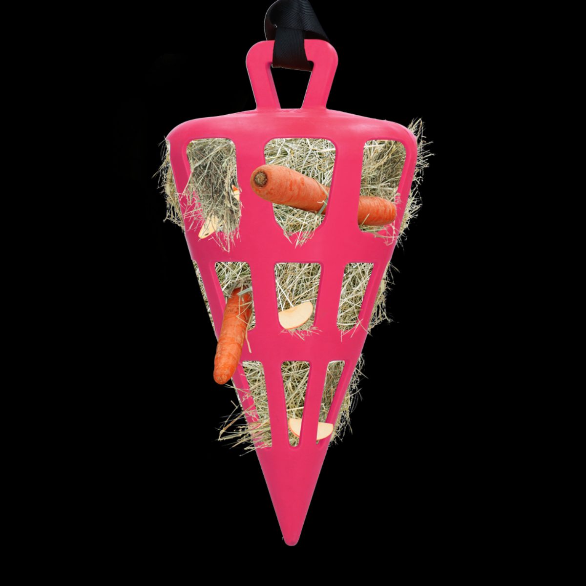 Hay Slow Feeder Fun & Flex Carrot Roze