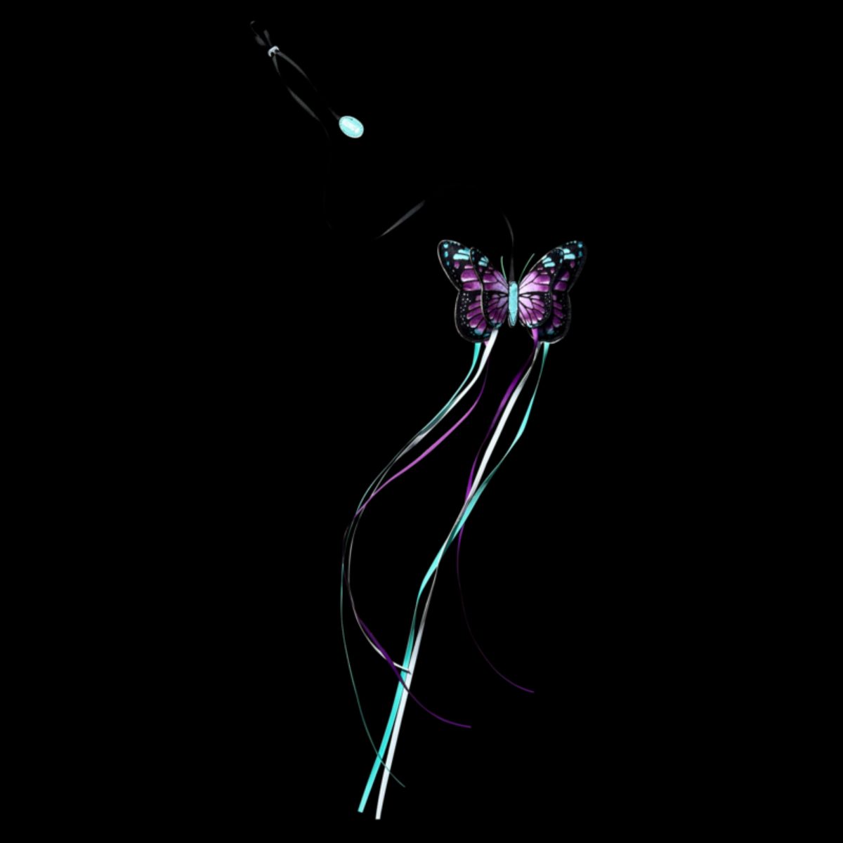 KONG Teaser Butterfly Assorted Vlinder - Afbeelding 3