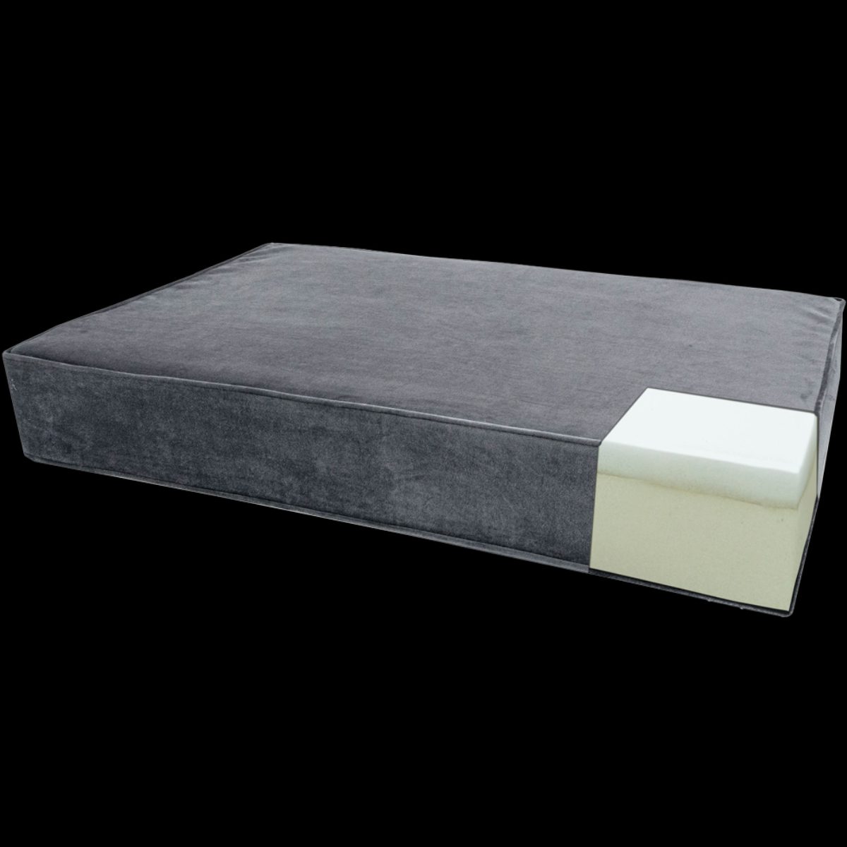 Madison Orthopedisch Kussen Velvet Geel S