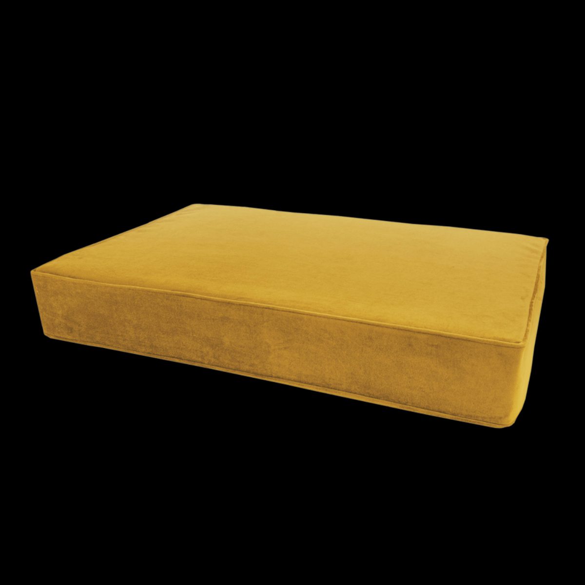 Madison Orthopedisch Kussen Velvet Geel S - Afbeelding 3
