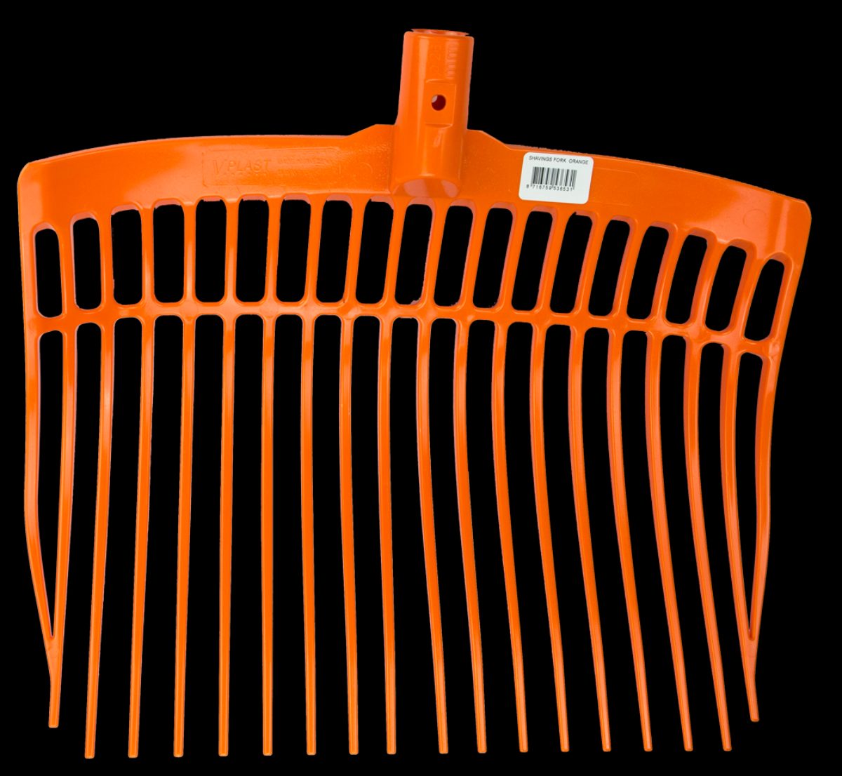 Mestvork zonder steel Oranje