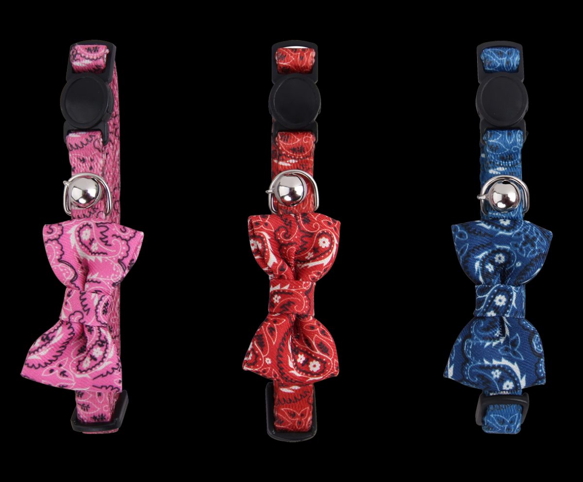 Pawise Cat Collar With Bowknot Rood - Afbeelding 2