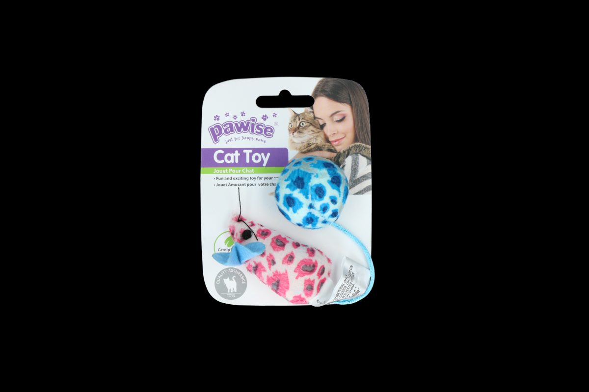 Pawise Cat Toy - Mice & Ball - Afbeelding 3