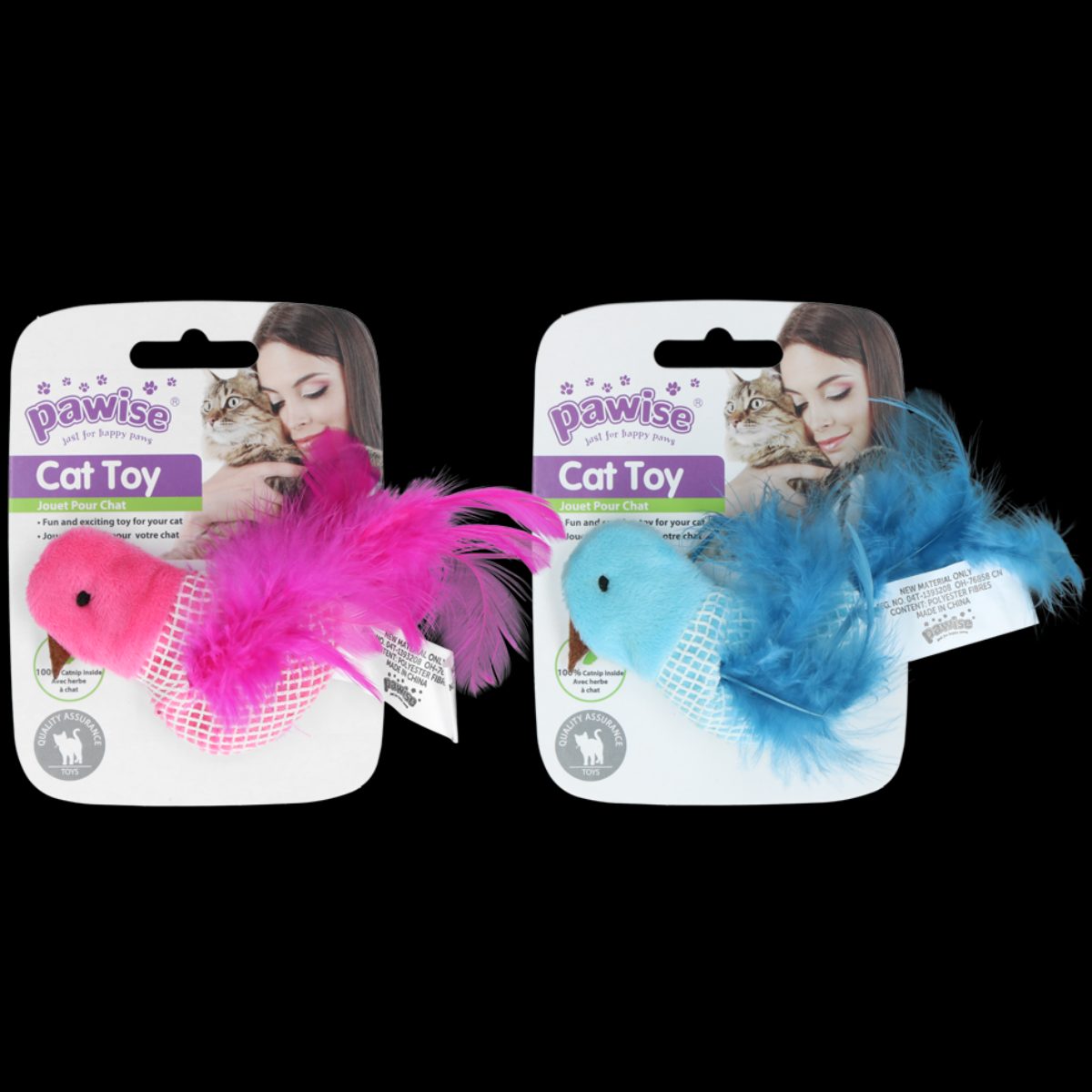 Pawise 100% Catnip Toy Vogel