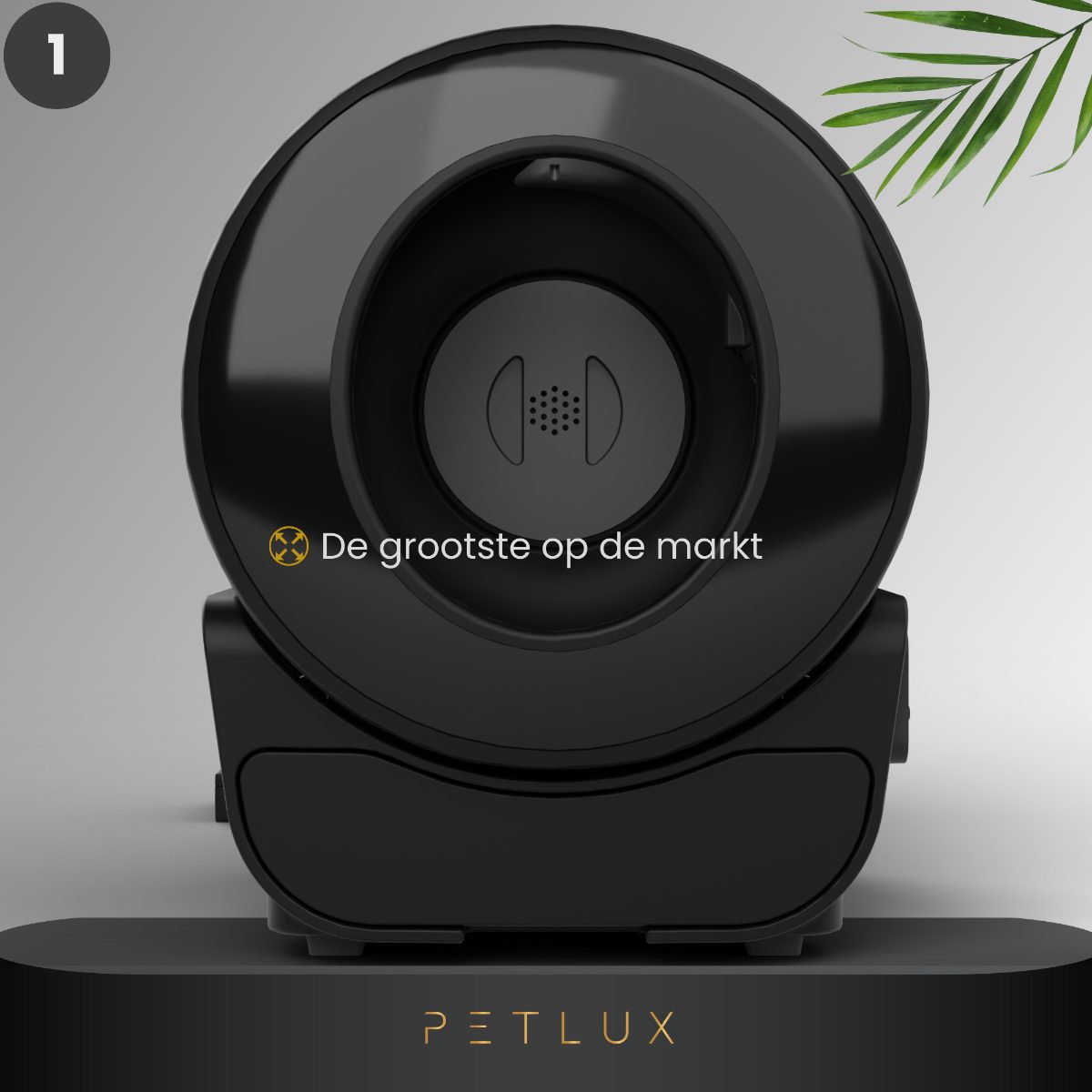 Petlux V3 Automatische Kattenbak Zwart - Afbeelding 3