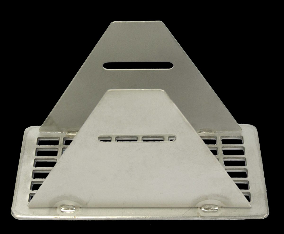 RenoFix RVS Renovatierooster 5 x 10,5 cm - Afbeelding 2