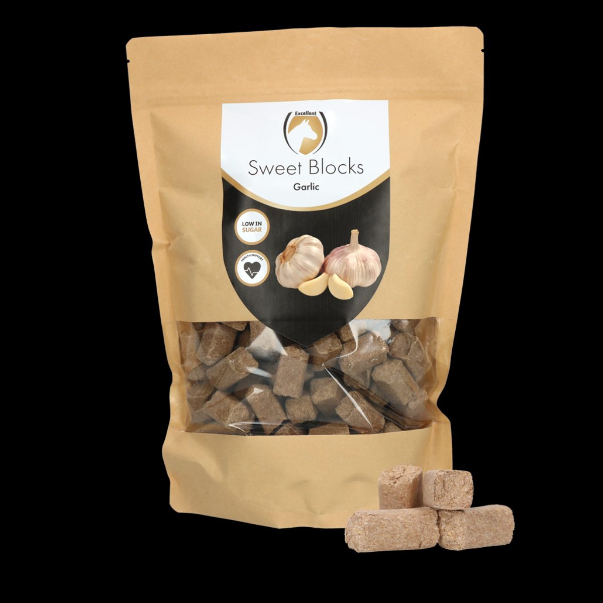 Excellent Horse Sweet Blocks Garlic 1 kg
