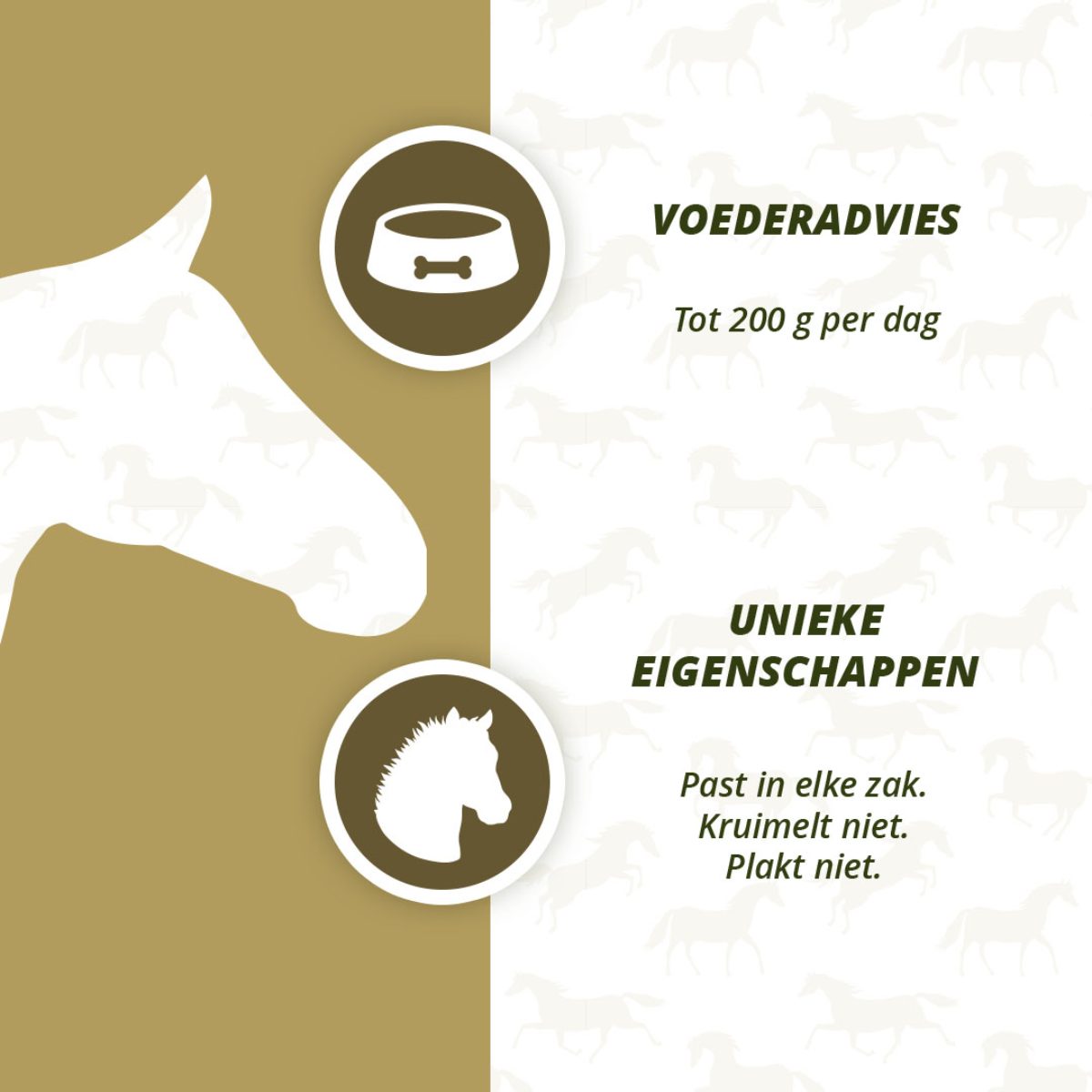 Excellent Horse Sweet Blocks Banana 3 kg - Afbeelding 5
