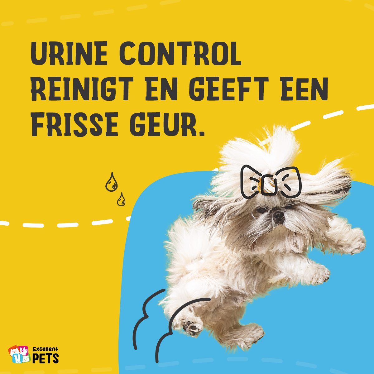 Excellent Pets Urine Control Powder 1400 ml - Afbeelding 4
