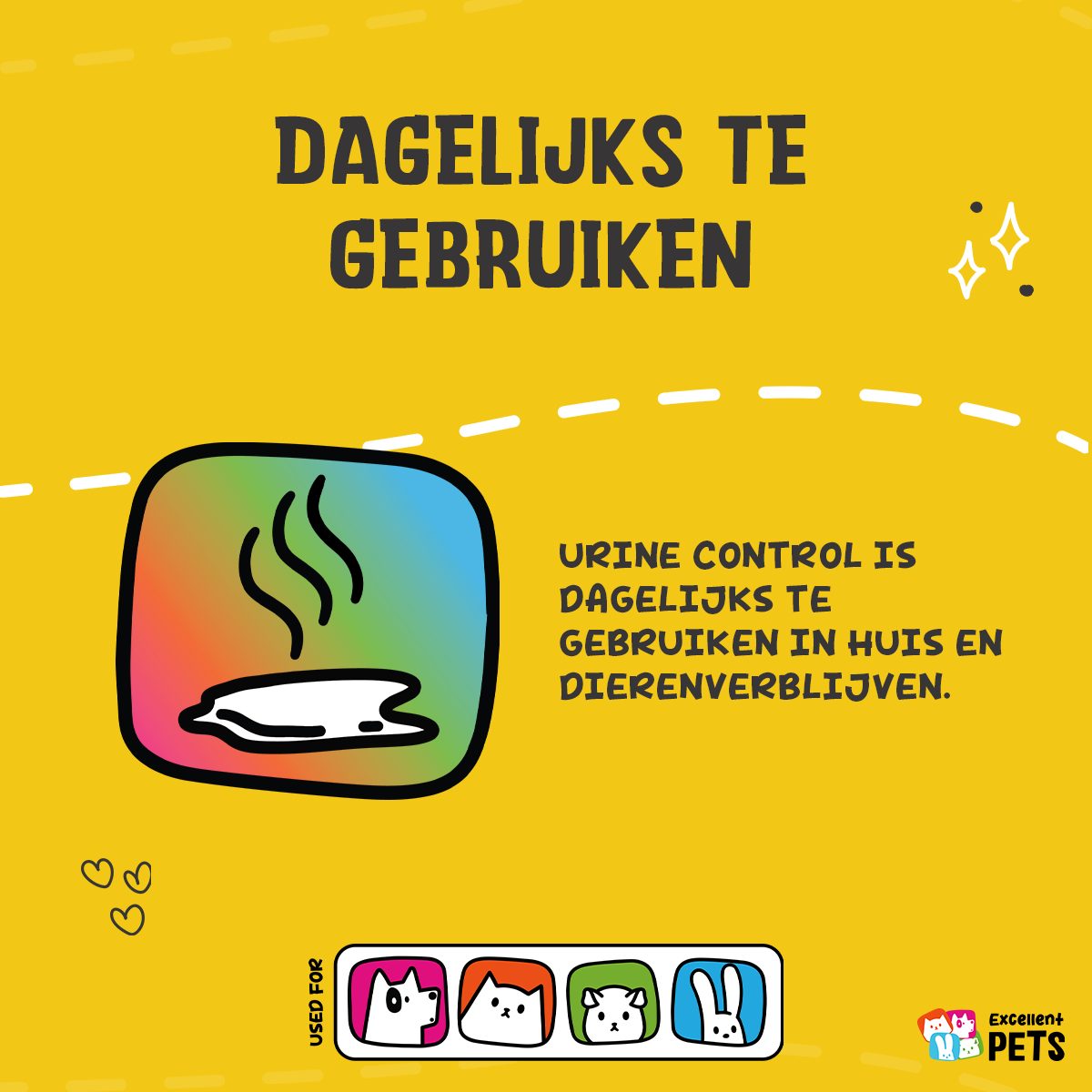 Excellent Pets Urine Control Powder 1400 ml - Afbeelding 6