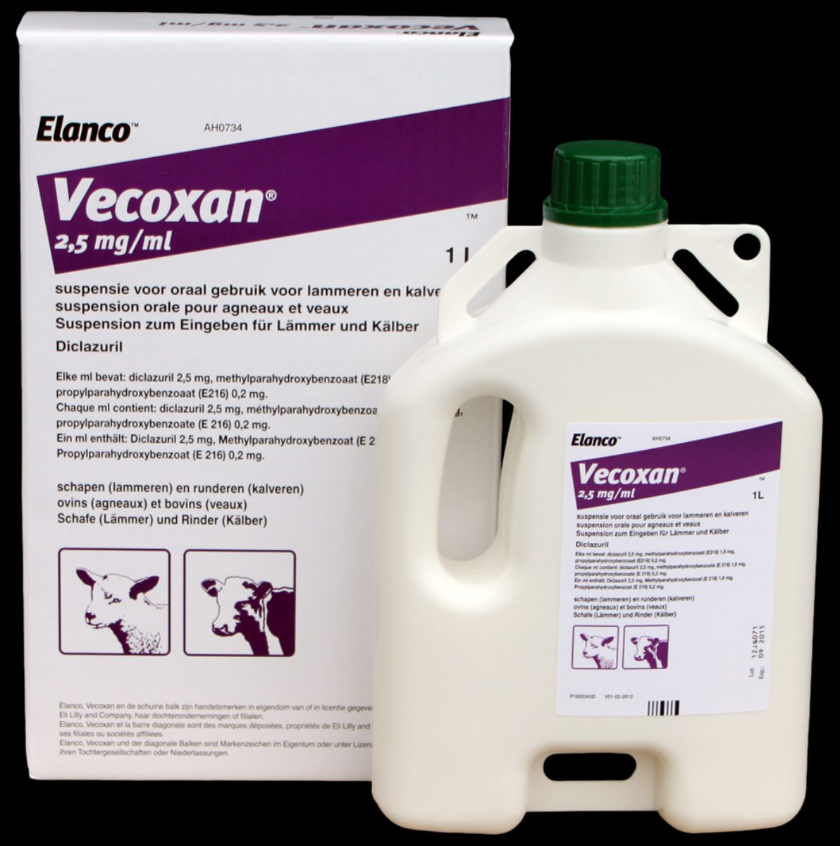 Vecoxan 2,5 mg/ml REG NL URA 1 l