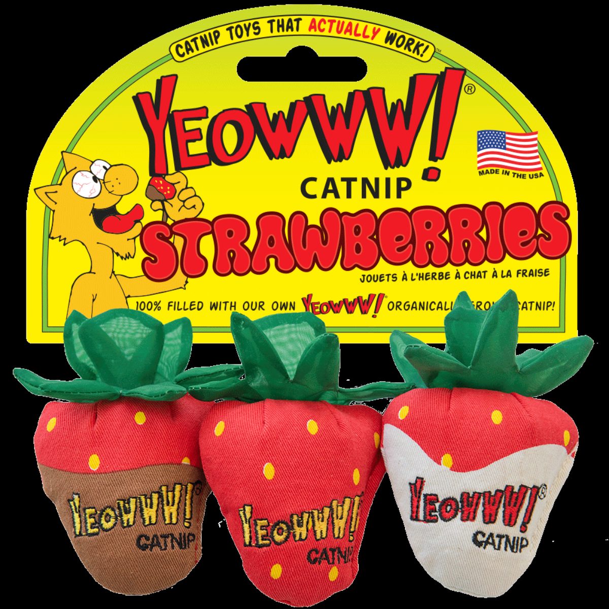 Yeowww! Strawberry 3-pack